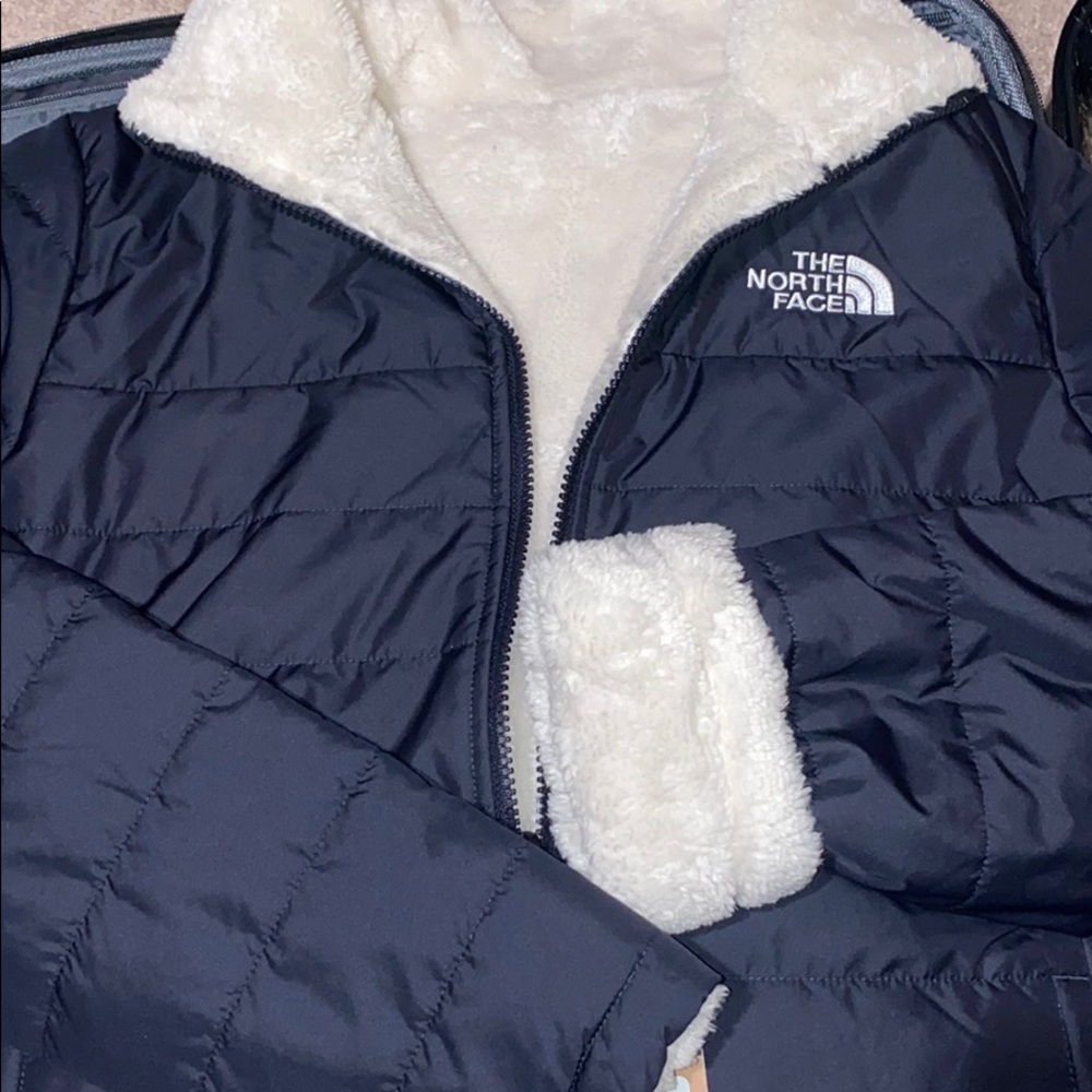 North face reversible jacket